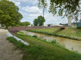 Fussgängerbrücke Broye