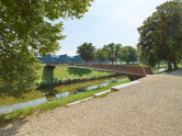 Fussgängerbrücke Broye