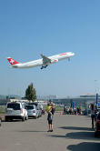 Flughafen Zürich und Umgebung