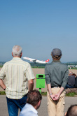 Flughafen Zürich und Umgebung